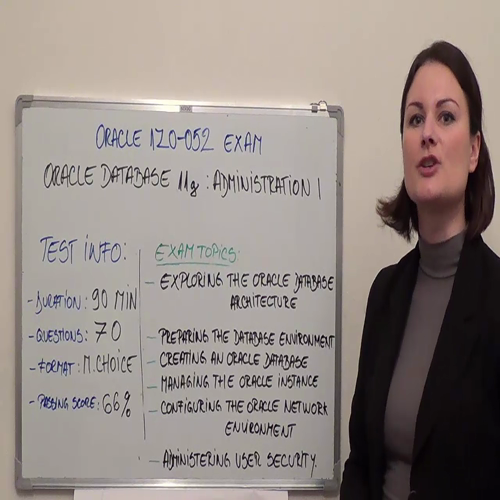 1Z0-052 – Practice Exam Test Questions Oracle