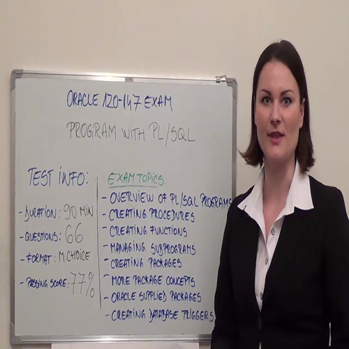 1Z0-147 – Practice Exam Test Questions Oracle