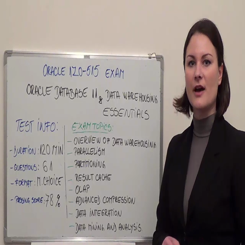 1Z0-515 – Practice Exam Test Questions Oracle