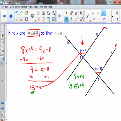 3-5 proving lines parallel
