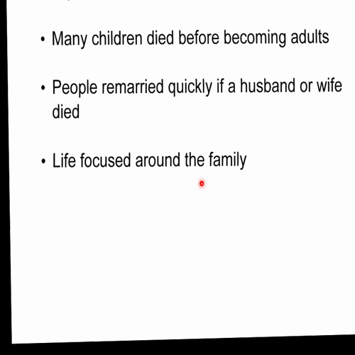 4.10 colonial families