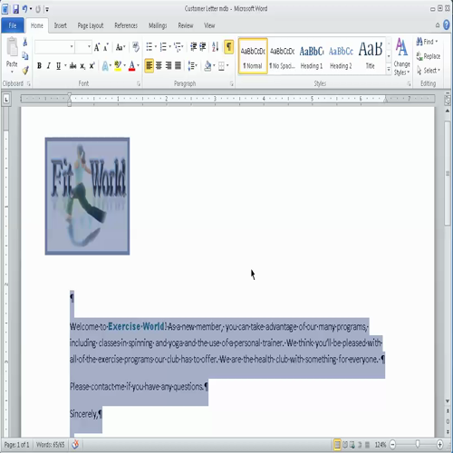 word lesson 2, part 1