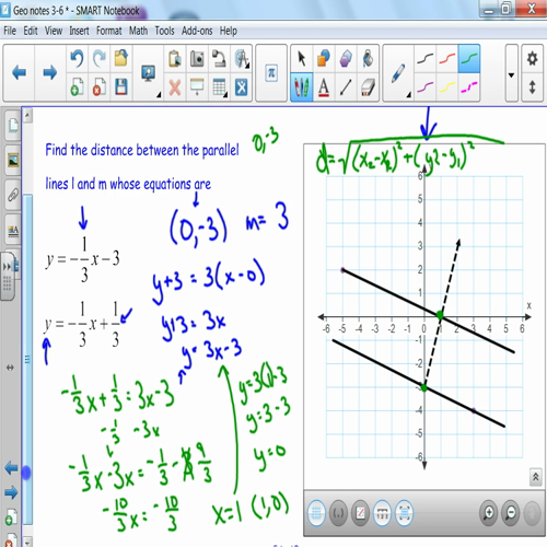 3-6 perpendiculars and distance
