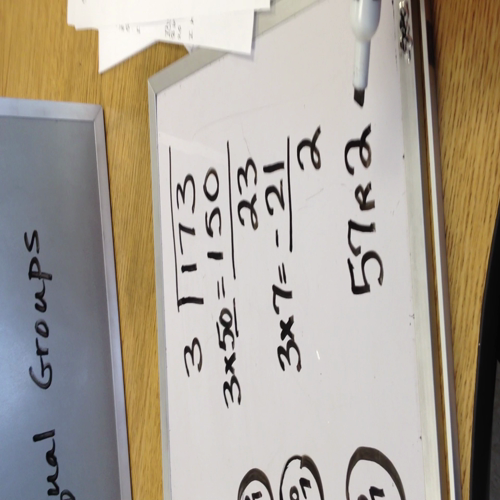 division strategy- equal groups