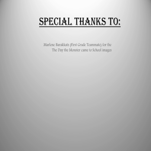 the day the monster came to school