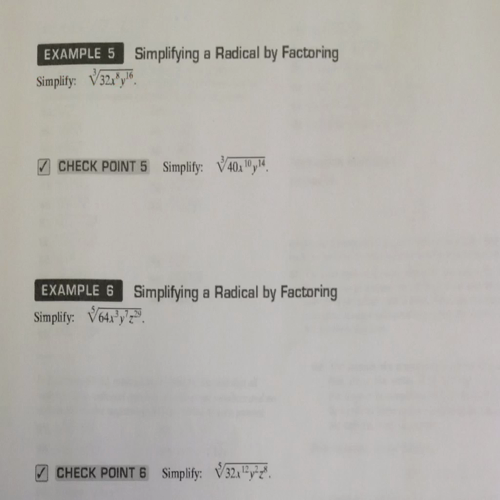 10-3 part 2 multiplying and simplifying radicals