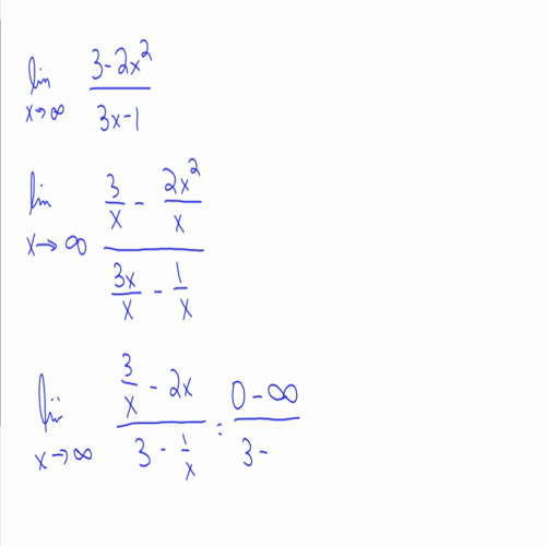 5-5 calc limits at infinity