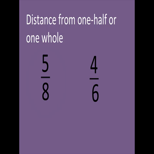 Mission Challenge #5 comparing fractions