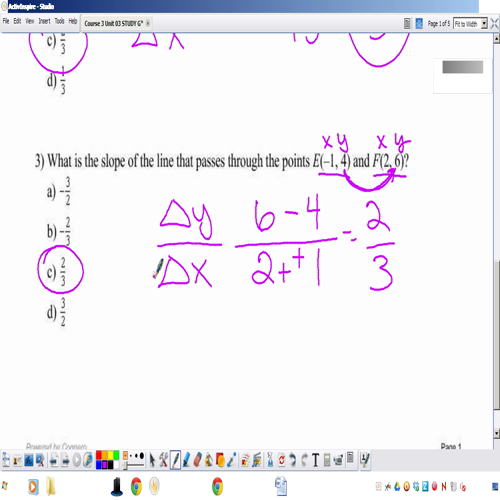 course 3 unit 3 study guide page 1