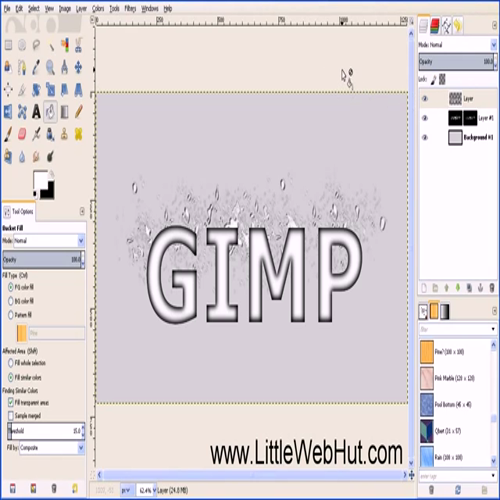 Gimp - Tutorial - Splash Text