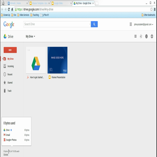 create a google slide from a template