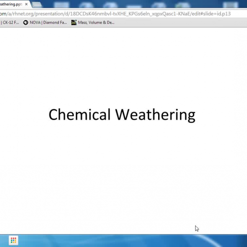 chemical weathering (1)