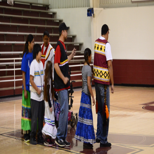 Native American Day demonstration