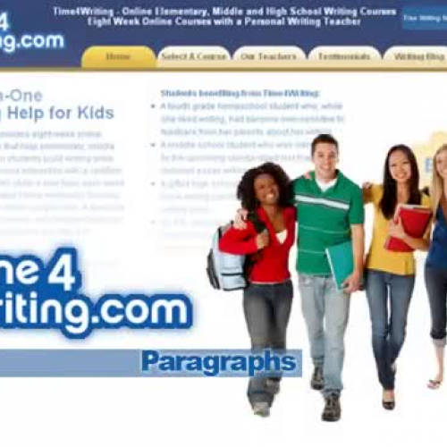 extreme paragraphs - week 1 - topic sentence time4writing.com