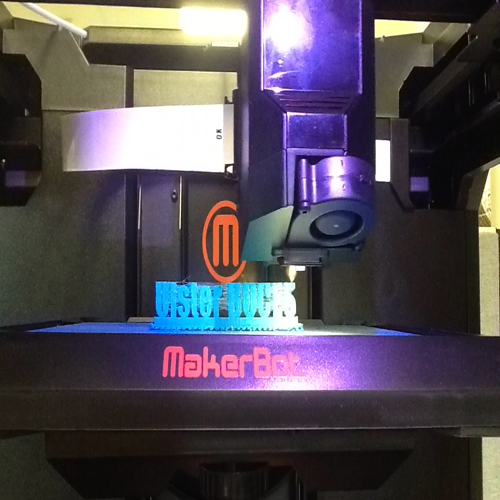 More 3D Printing on the Makerbot. Designed in Wings 3D