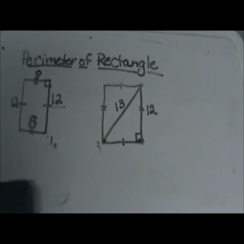 how to find the perimeter of rectangle