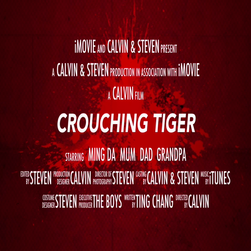 crouching tiger book trailer