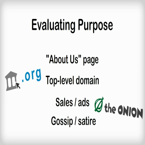 evaluating purpose-sd