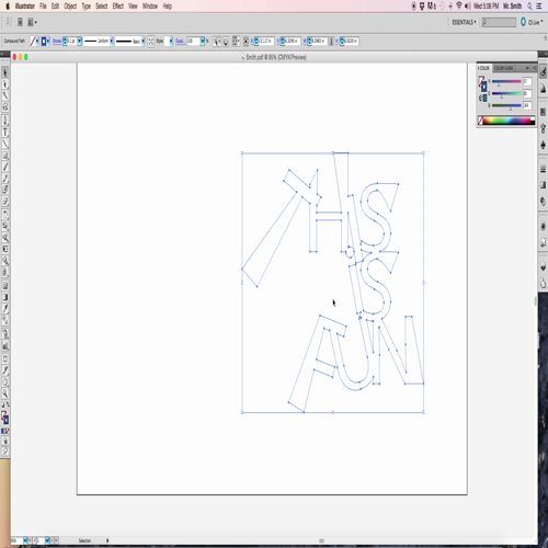 lasercut Preparation