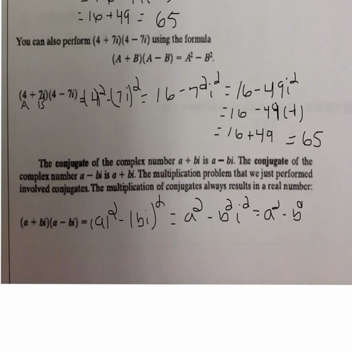 10.7 part 3 complex numbers