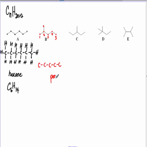 simple organic nomenclature