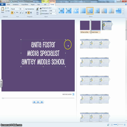 How to use windows live movie maker