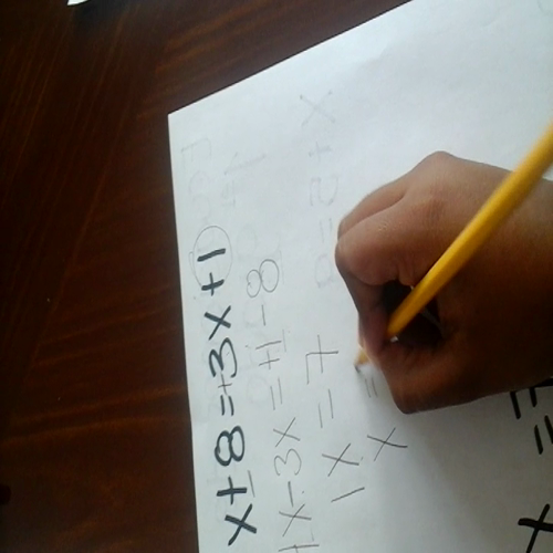 ecuaciones de primer grado