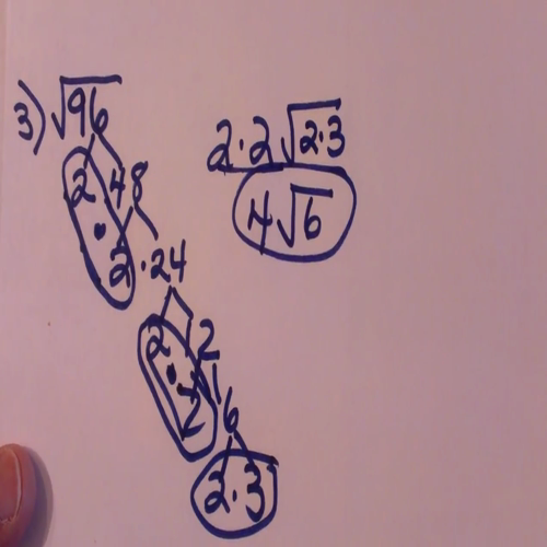 how to simplify radicals