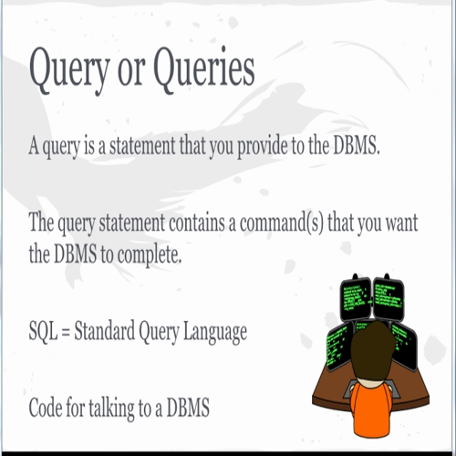 Database Query explained