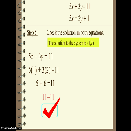 ee 8 - c systems elimination