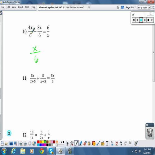 adv. alg 12-8-14 p. 9 & 12