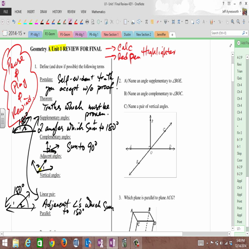 u1- unit 1 final review-key-video