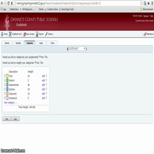 Setting Up S2 Gradebooks - Academics