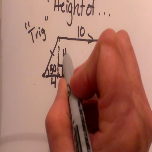 finding the height of a trapezoid