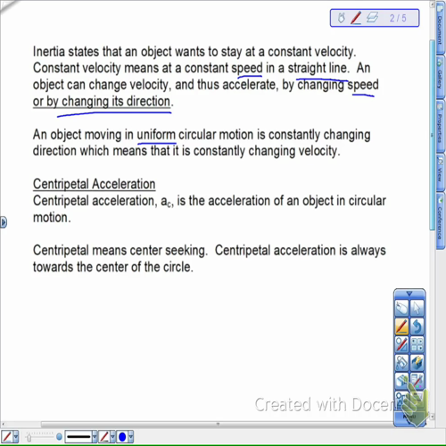 Circular Motion Lesson