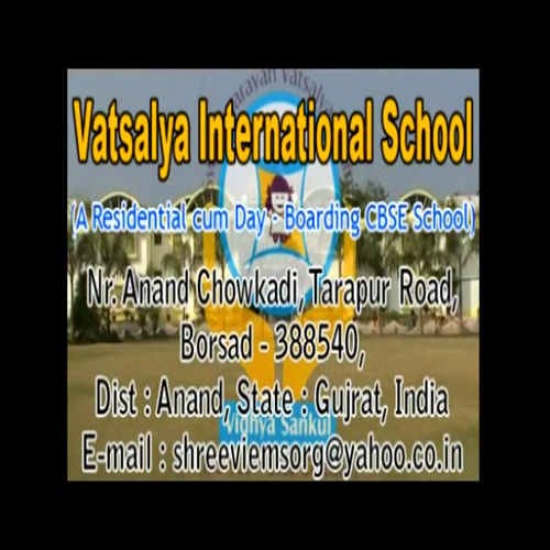 vatsalya school, borsad