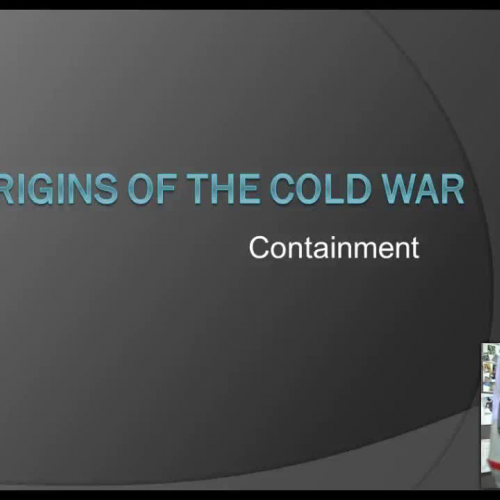 The Cold War 1: Containment