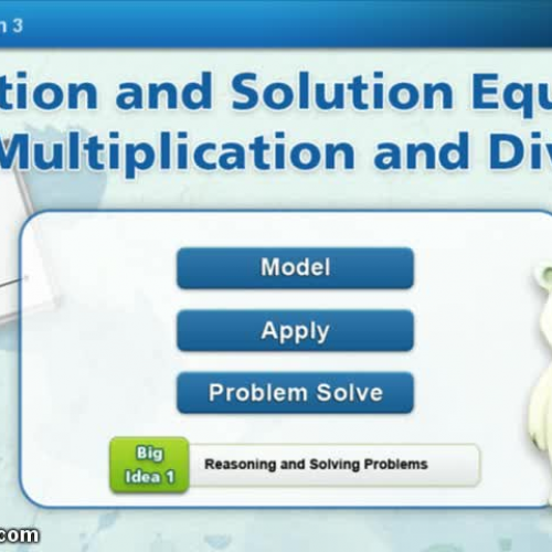 4.4.3 Situation and Solution Equations for Multiplication and Division