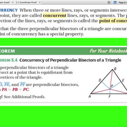 5.2 Perpendicular Bisectors Part 2 