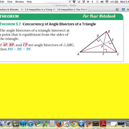 5.3 Angle Bisectors Part 2