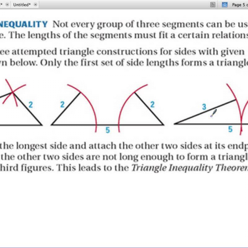 5.5 Inequalities in Triangles Part 2