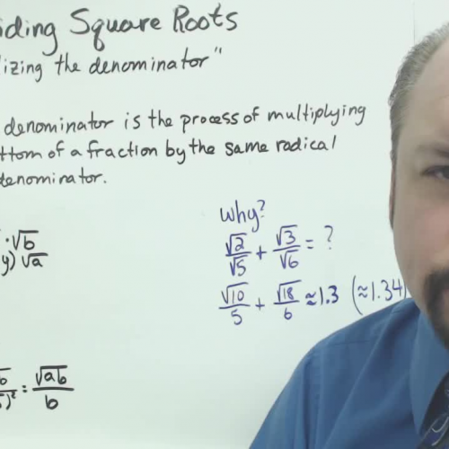 Dividing Square Roots