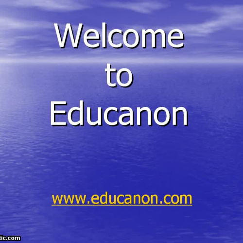Introduction to Educanon
