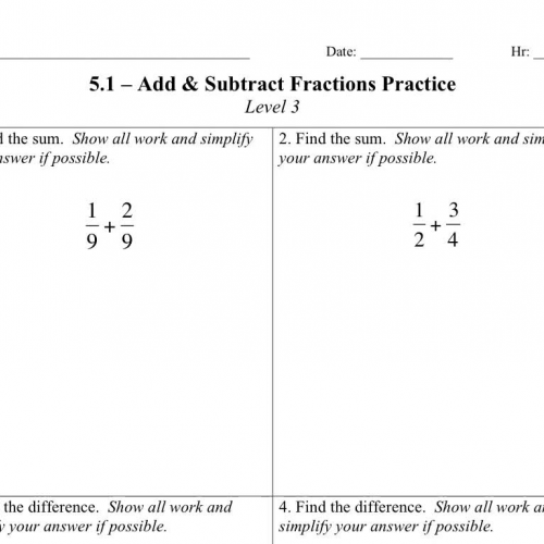 5.1 Practice Tutorial