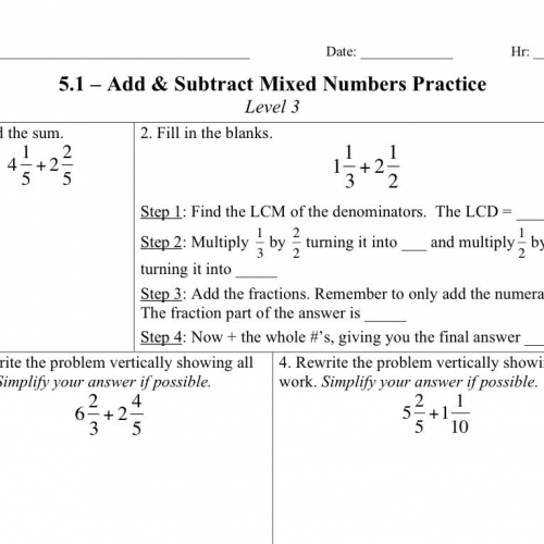 5.1 Practice Tutorial 2