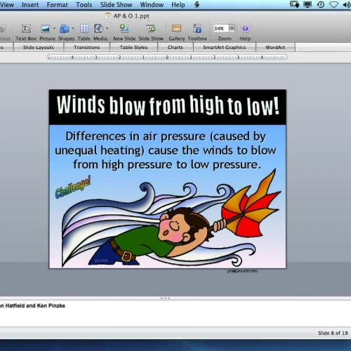 Air Pressure and Oceans Cornell Notes Part 1B