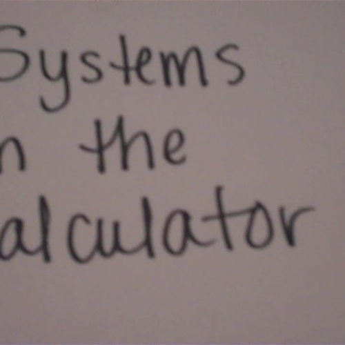 Systems In Calc 2