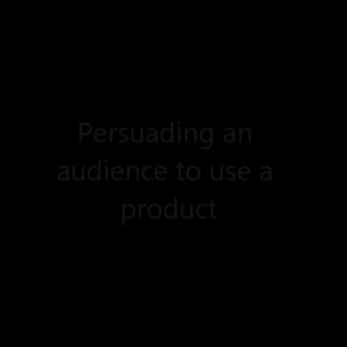 Activity English 9 (1) Unit 1: Persuading an Audience 