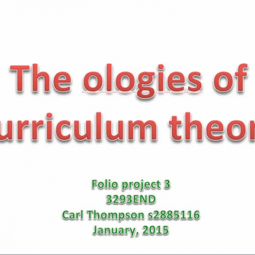 Ontology, axiology, epistemology and ideology of the Queensland history curriculum 2015 