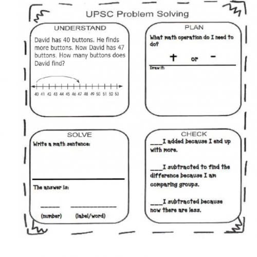 1st Grade UPSC Video 1